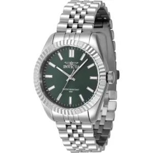 Invicta Women's Quartz Watch - Specialty Green Dial Silver Tone Bracelet | 47496