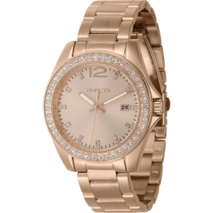 Invicta Women's Watch - Angel Quartz Rose Gold Dial Stainless Steel Bracelet | 44838