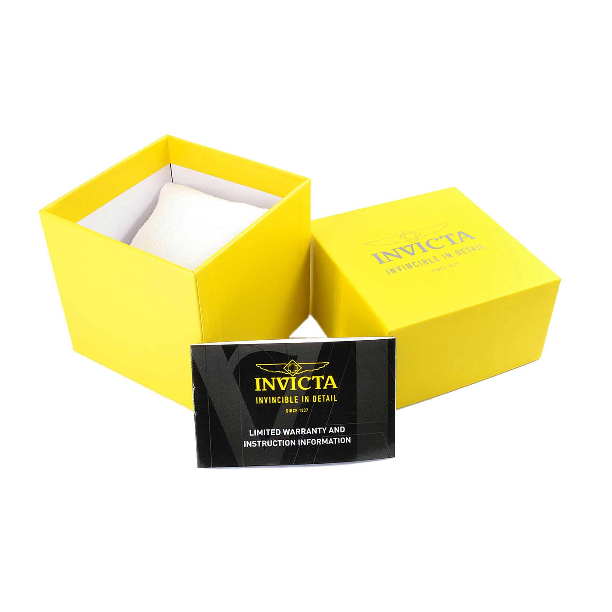 Invicta Women's Watch - Specialty Quartz Black Dial Yellow Gold Bracelet | 47473