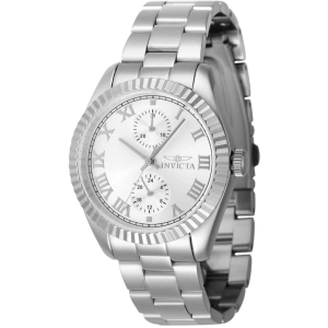 Invicta Women's Watch - Specialty Silver Tone Dial Stainless Steel Bracelet | 47435