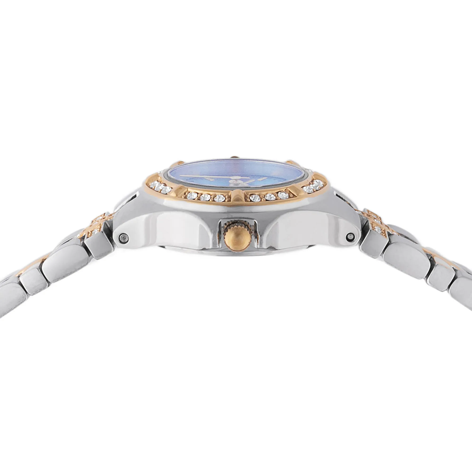 Invicta Women's Watch - Wildflower Turquoise Dial Two Tone Bracelet Crystal | 45873