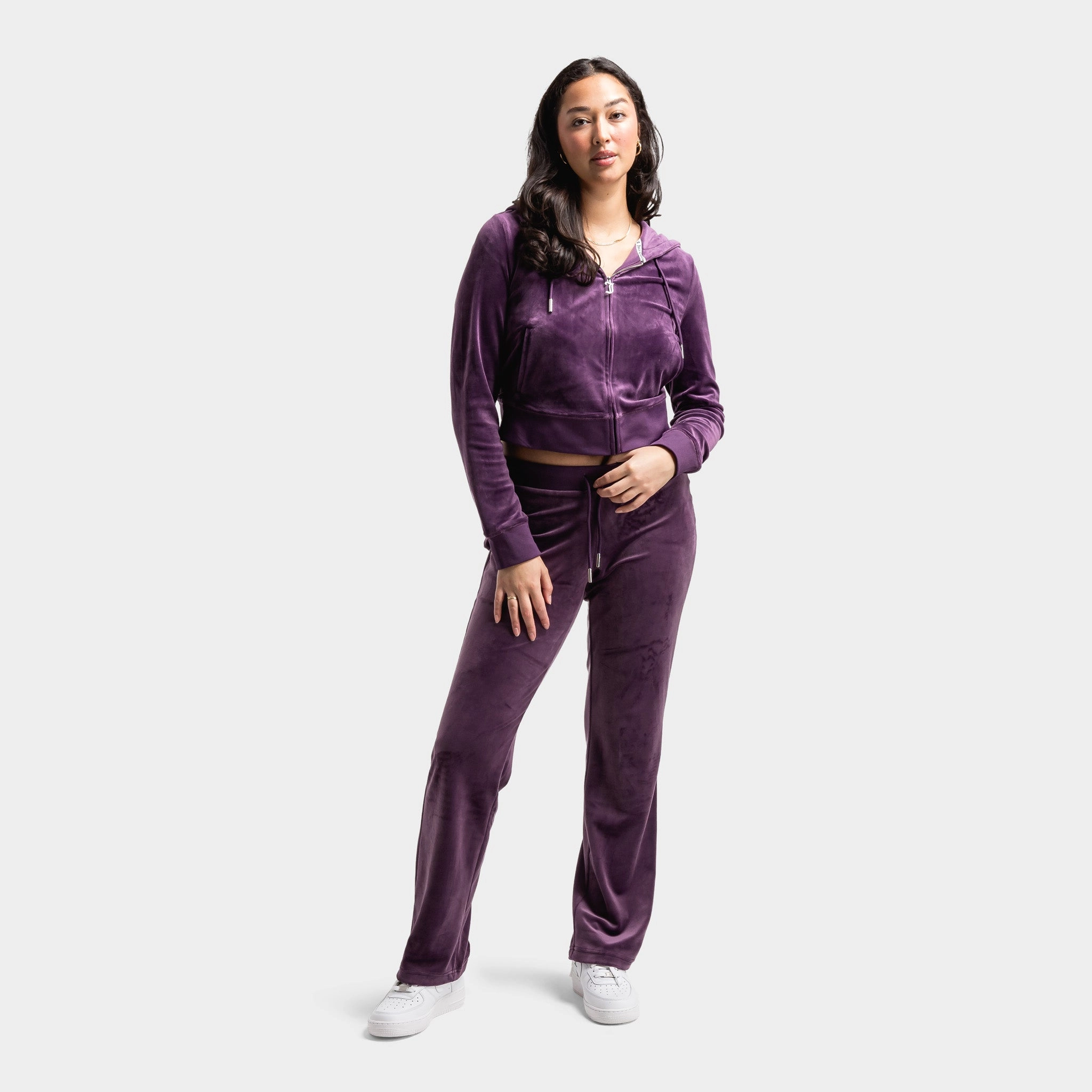 Juicy Couture Women's OG Bling Pants / Plum