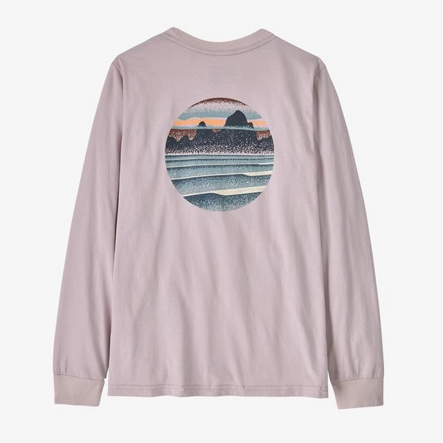 Kids' Long-Sleeved Skyline Stencil T-Shirt