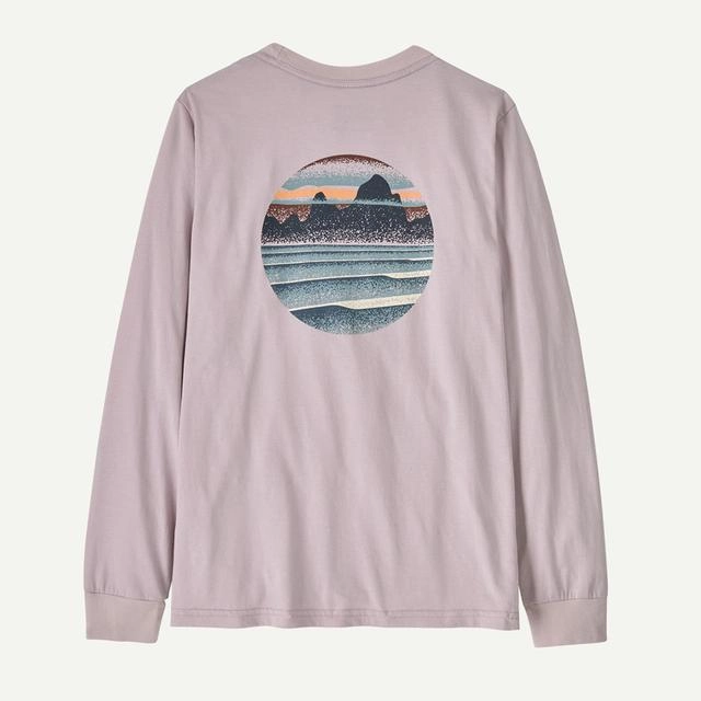 Kids' Long-Sleeved Skyline Stencil T-Shirt