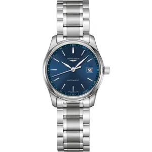 Longines Women's Watch - Master Automatic Blue Dial Steel Bracelet | L22574926
