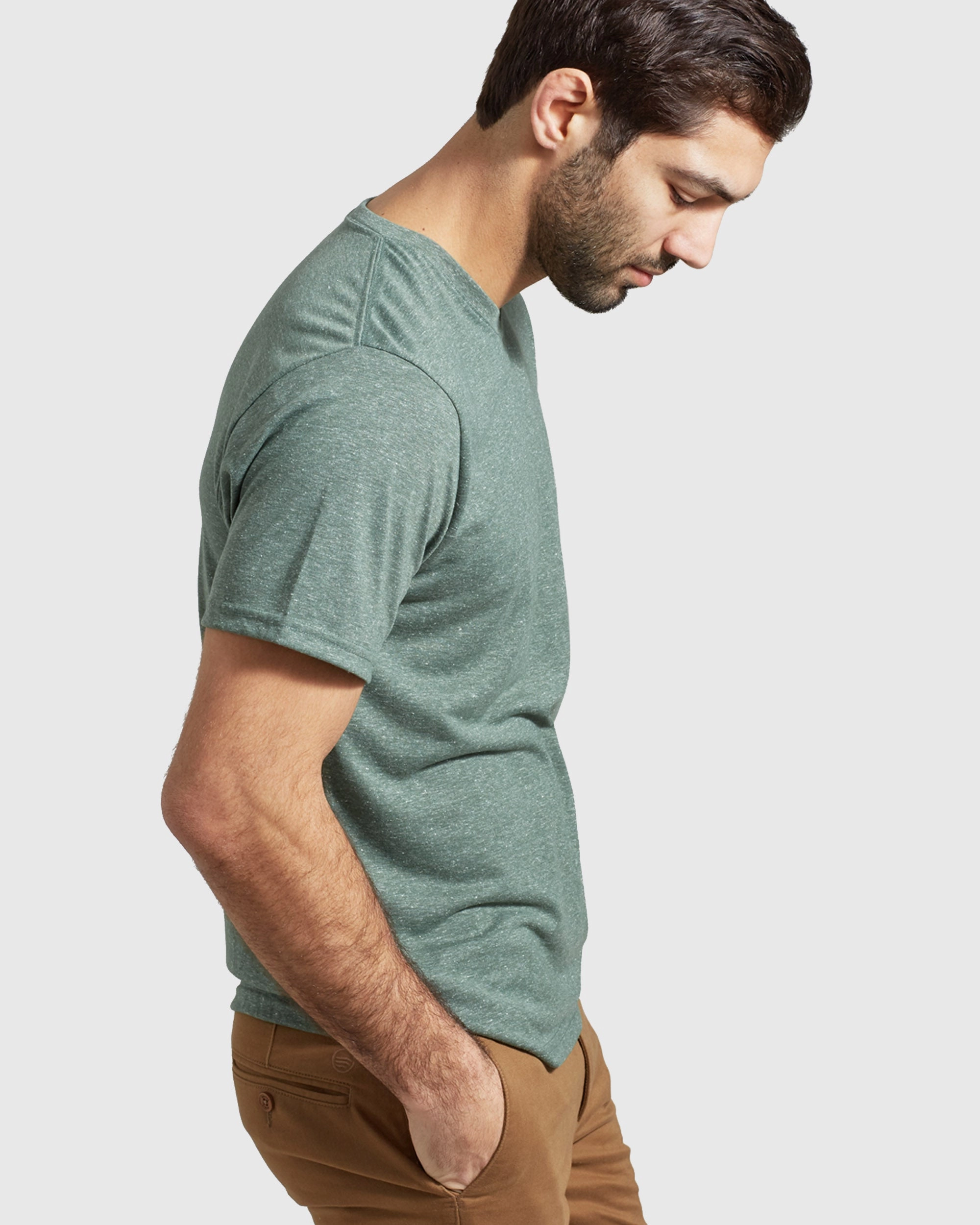 Men's EcoKnit™ V-Neck Tee