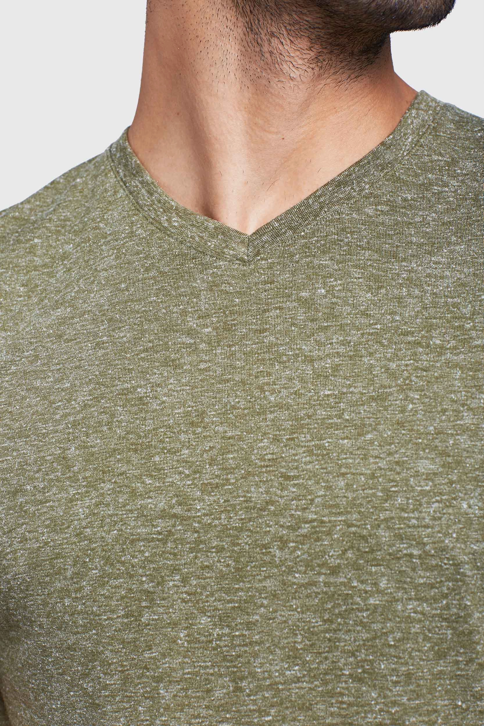 Men's EcoKnit™ V-Neck Tee