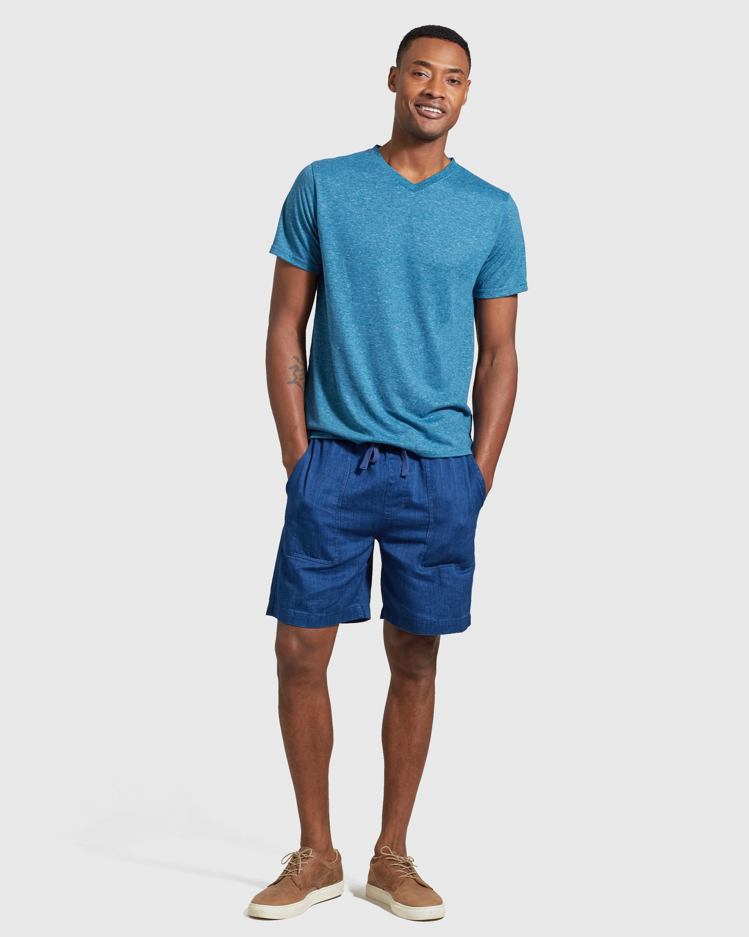 Men's EcoKnit™ V-Neck Tee