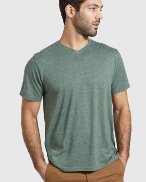 Men's EcoKnit™ V-Neck Tee
