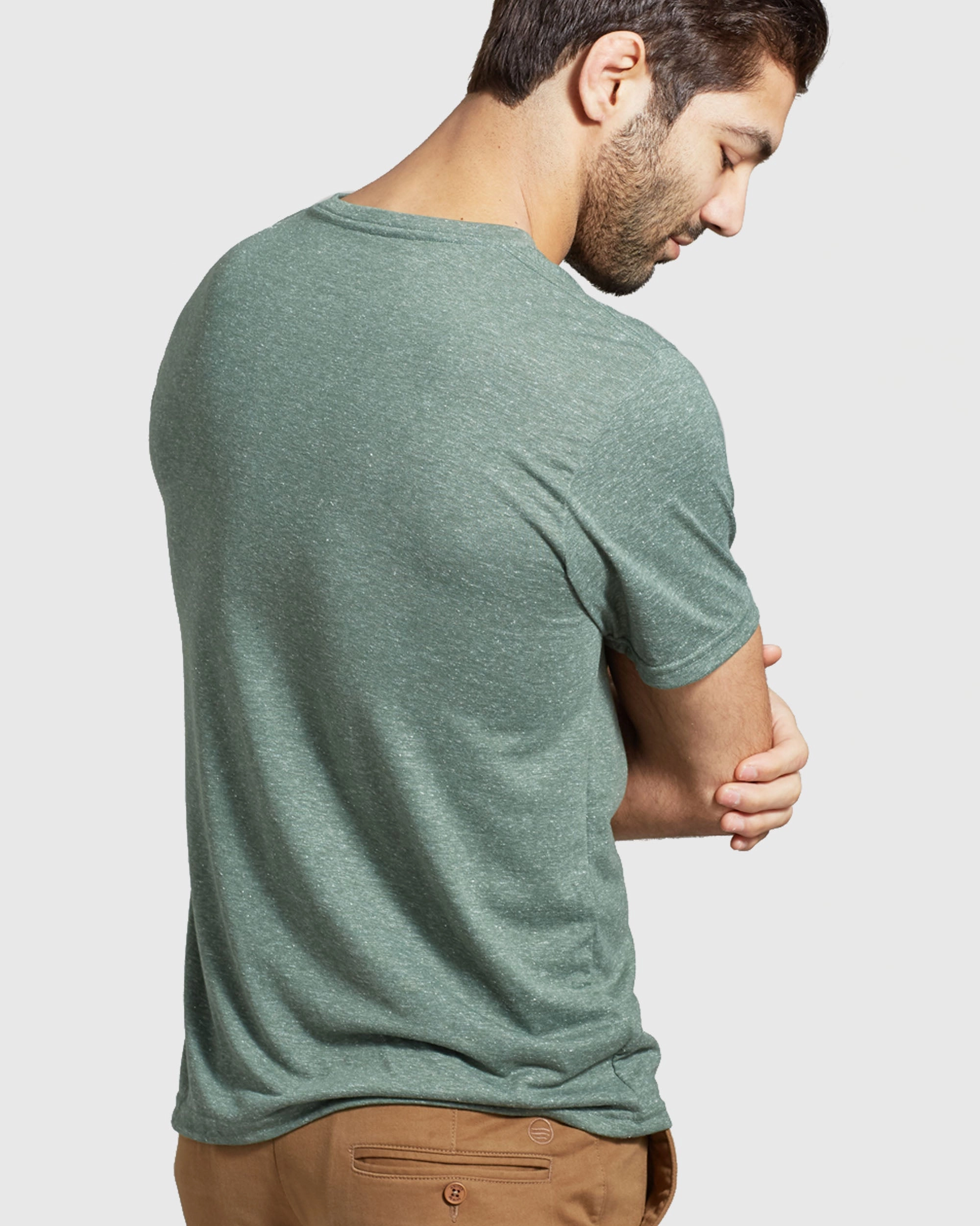 Men's EcoKnit™ V-Neck Tee