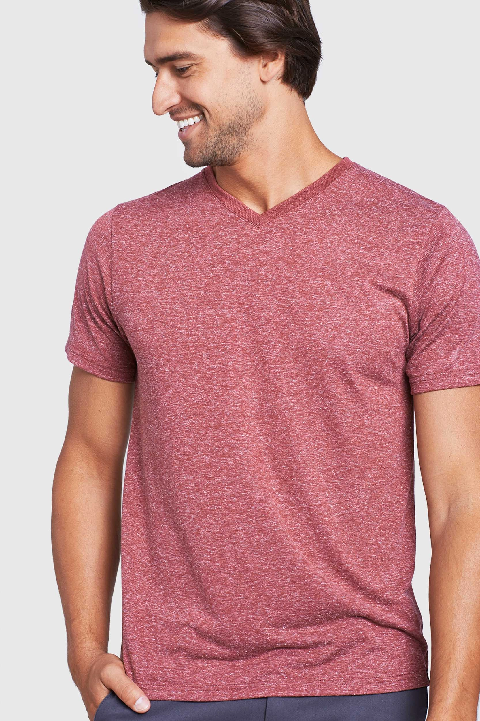 Men's EcoKnit™ V-Neck Tee