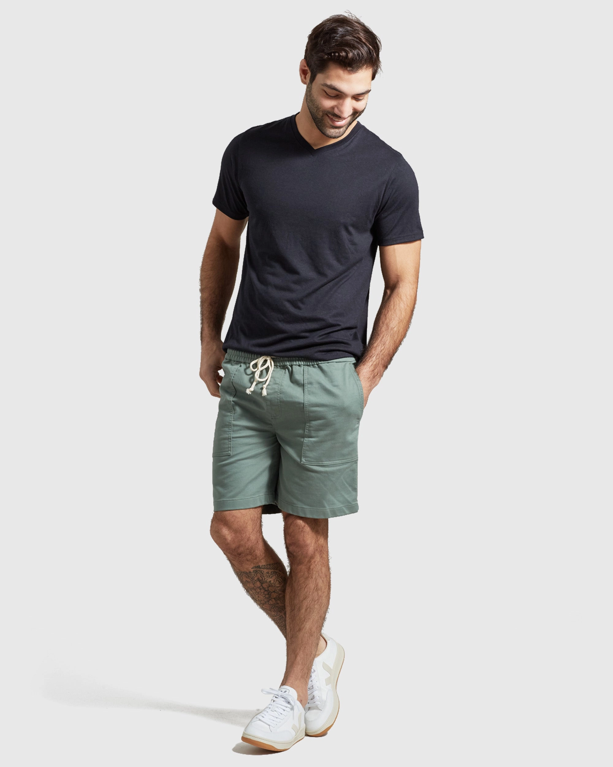 Men's EcoKnit™ V-Neck Tee