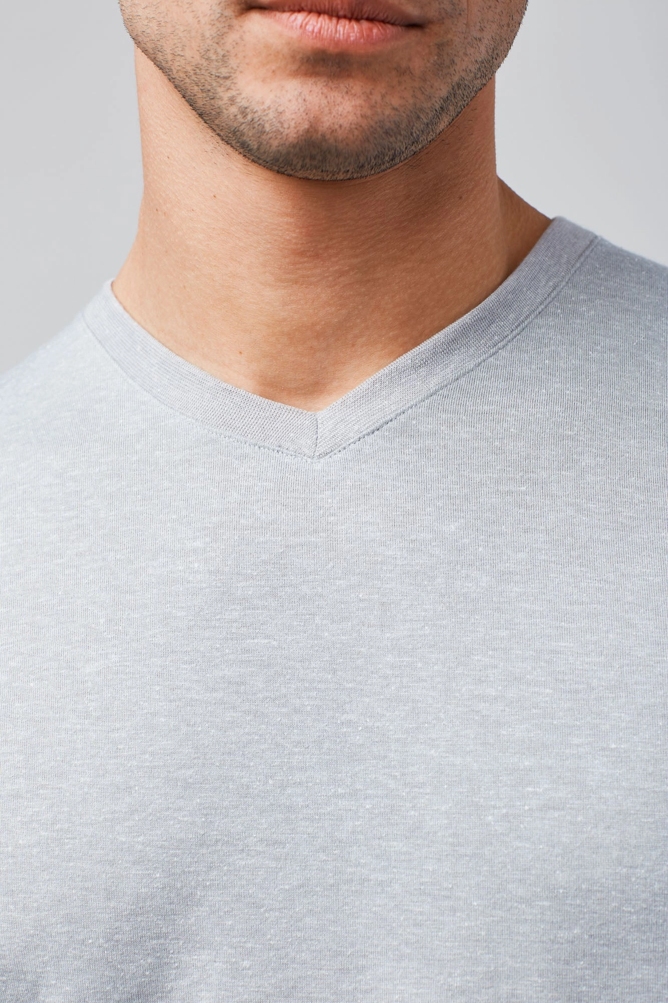 Men's EcoKnit™ V-Neck Tee