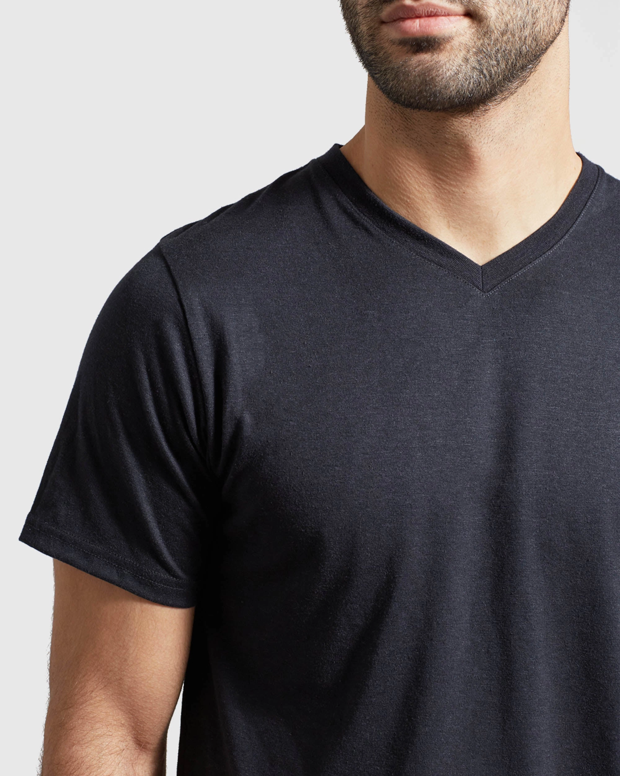 Men's EcoKnit™ V-Neck Tee