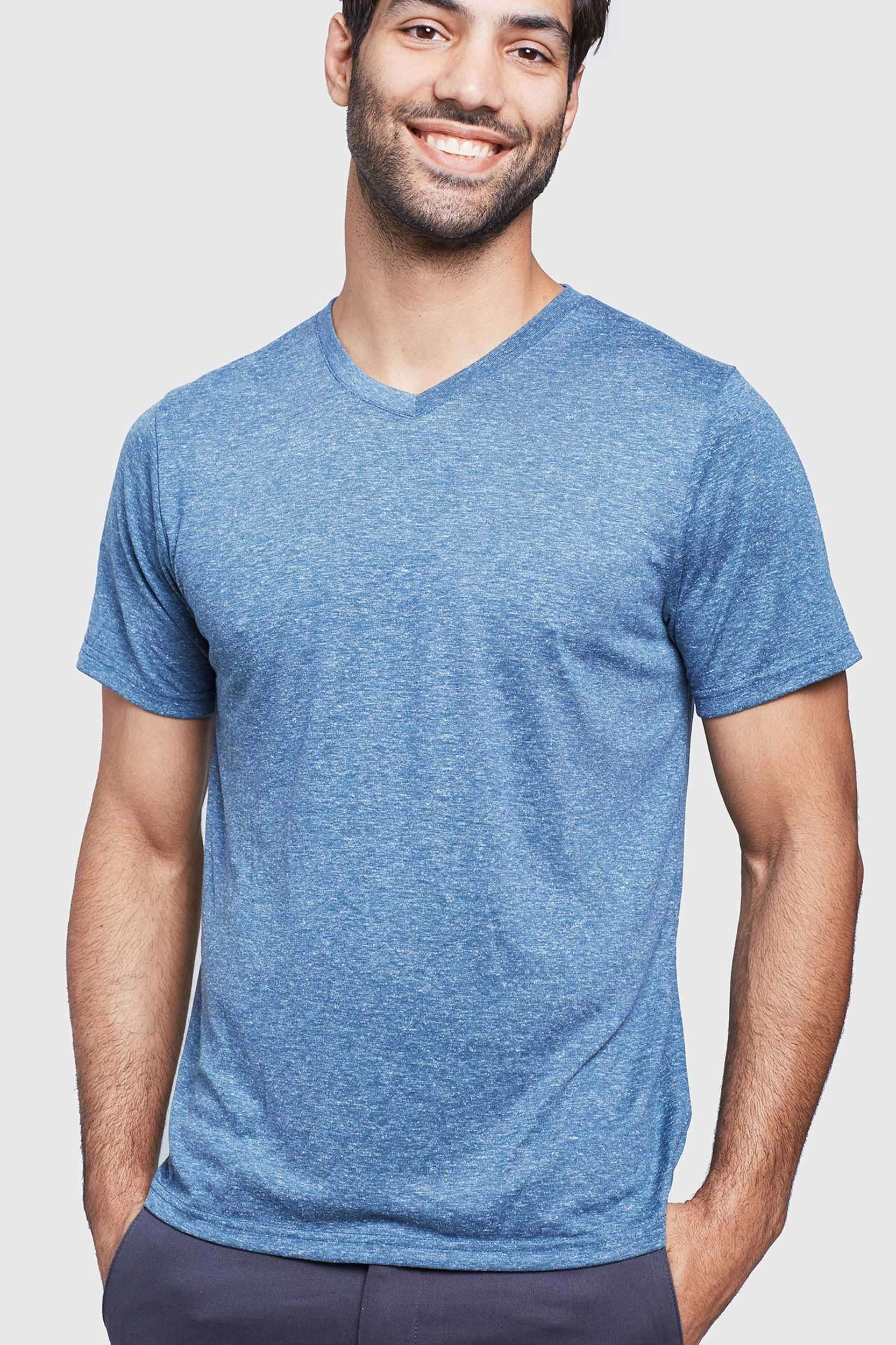 Men's EcoKnit™ V-Neck Tee