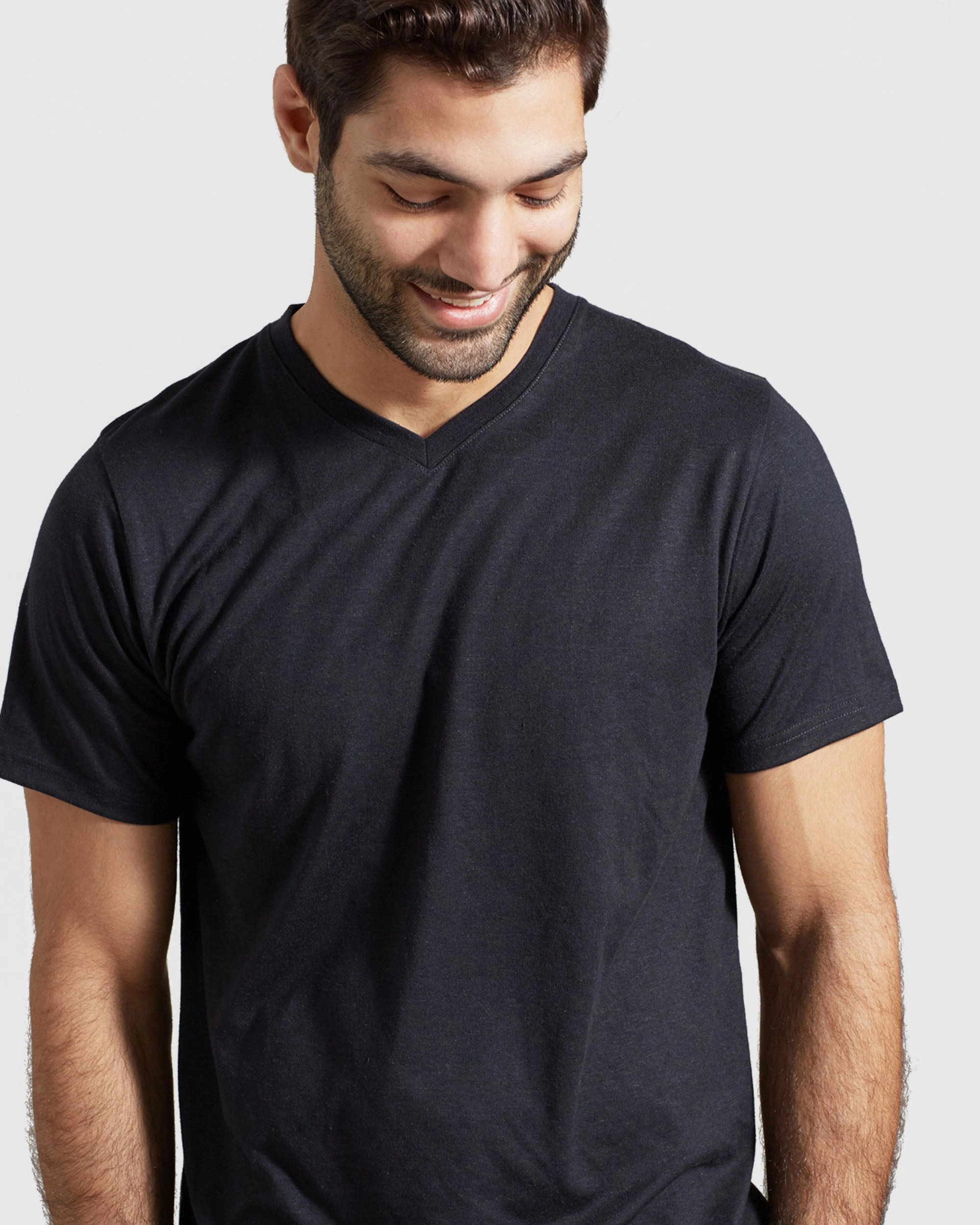 Men's EcoKnit™ V-Neck Tee