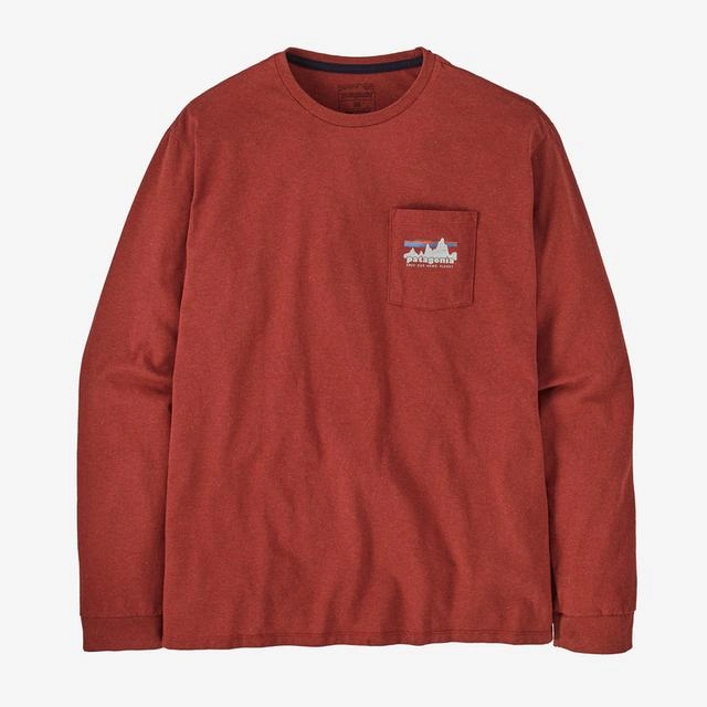 Men's Long-Sleeved '73 Skyline Pocket Responsibili-Tee