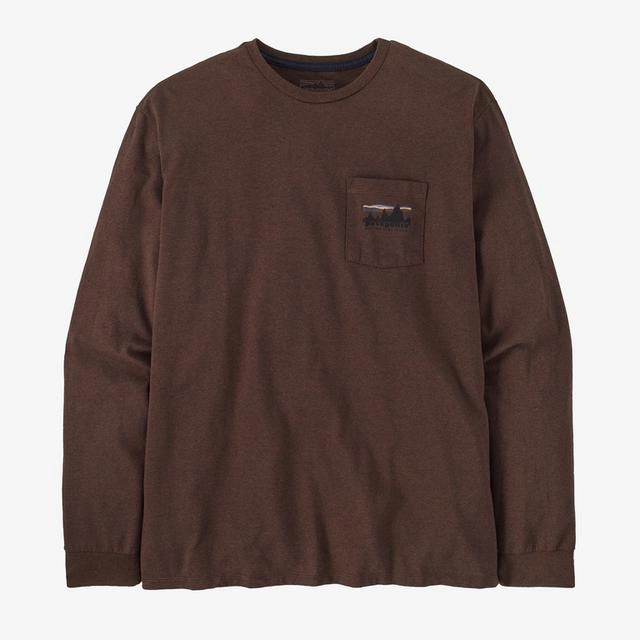 Men's Long-Sleeved '73 Skyline Pocket Responsibili-Tee