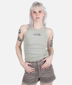 Mertini Microrib Tank - Sage