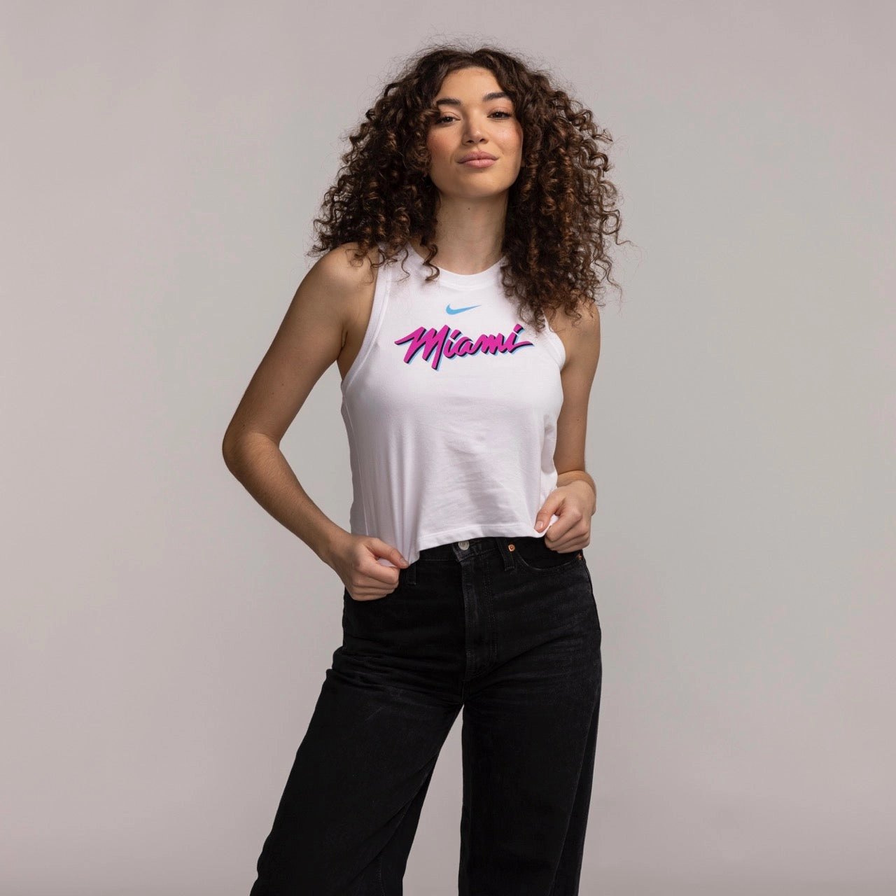 Nike Miami HEAT Original Vice Women's Cropped Tank Top