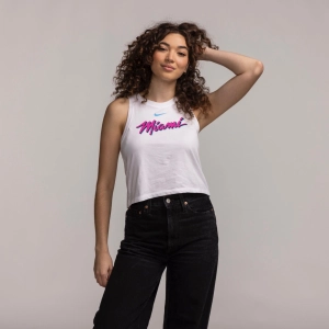 Nike Miami HEAT Original Vice Women's Cropped Tank Top
