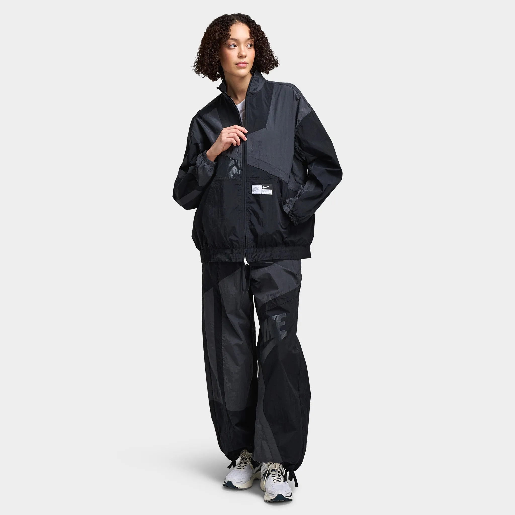 Nike Sportswear Street Women's Woven Jacket Anthracite / Black - Black