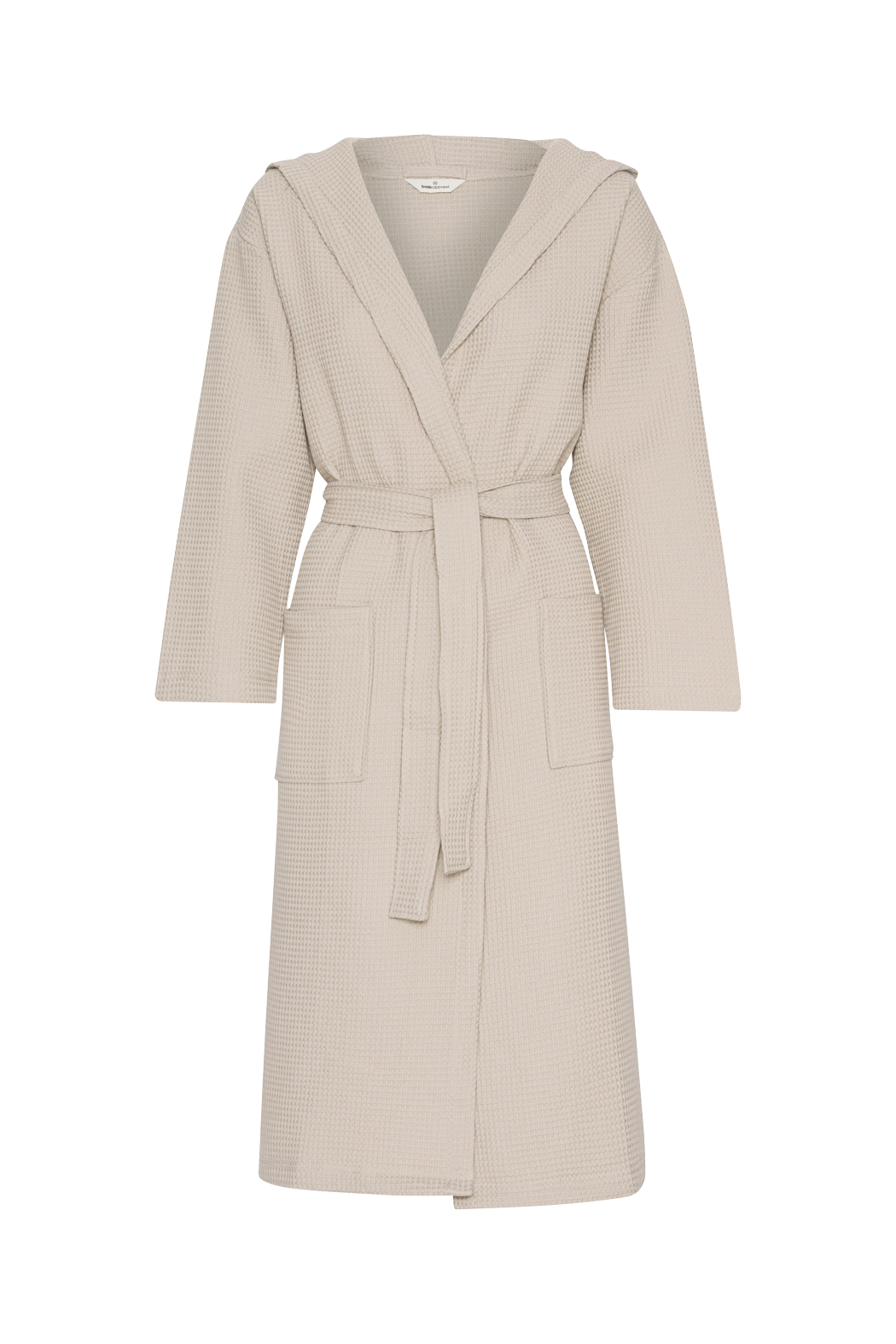 Nora Long Robe GOTS - Feather Gray