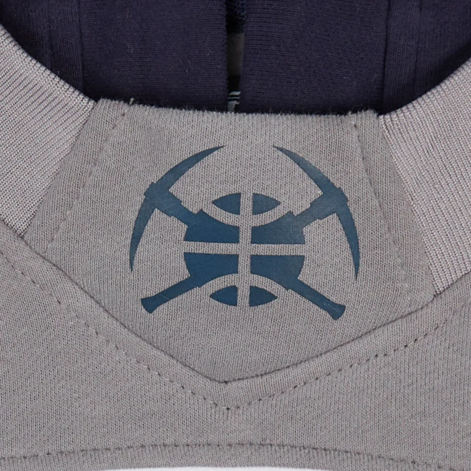 Nuggets #15 Nikola Jokic Colorblock Fleece P/O Hoody