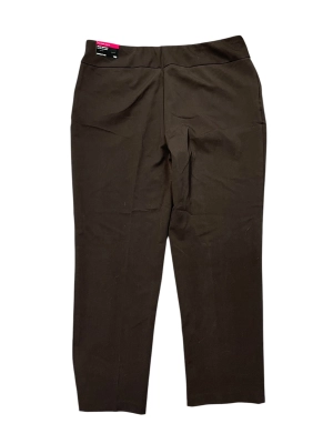 Pants Cropped By Investments In Brown, Size:Xl