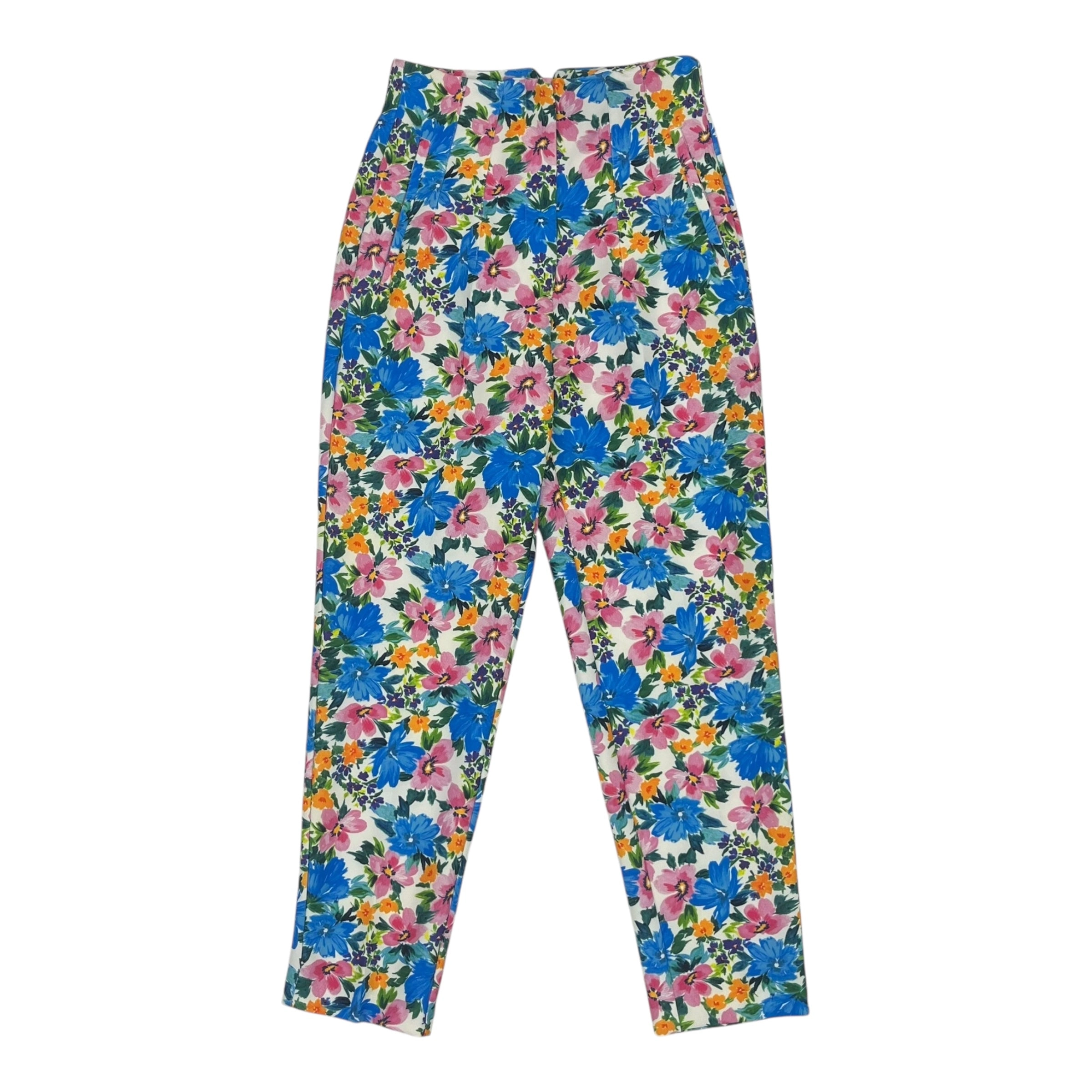 Pants Dress By Zara In Floral Print, Size:Xs