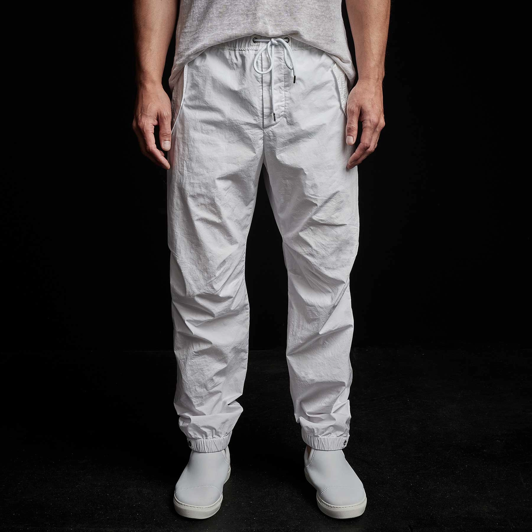 Parachute Flight Pant - White