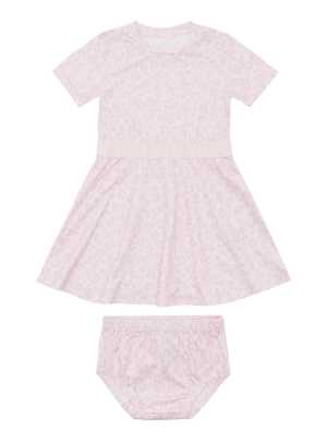 Pink Dress And Panties 2-Piece Set (3-18m)