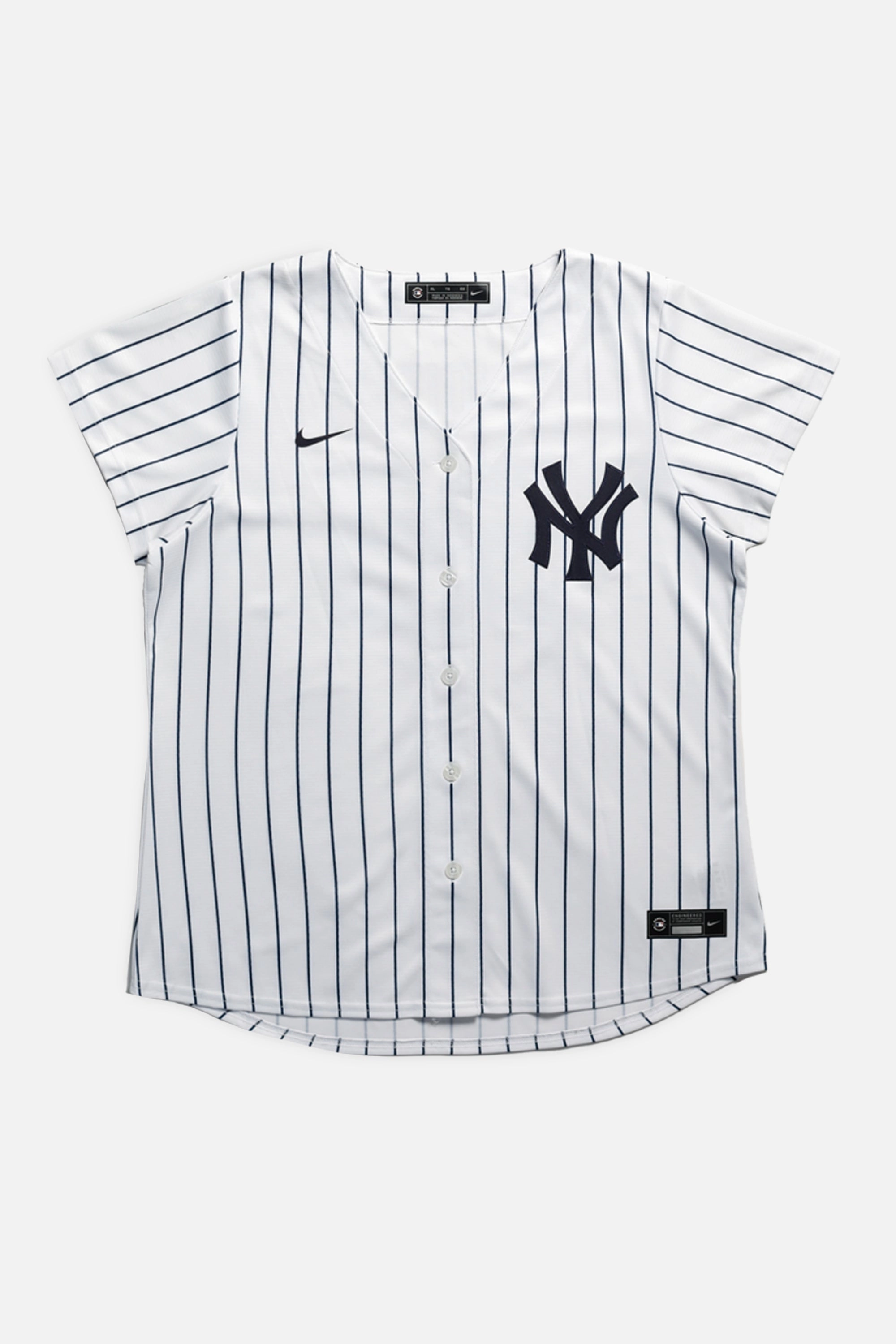 Rework Crop NY Yankees MLB Jersey - Women's XL