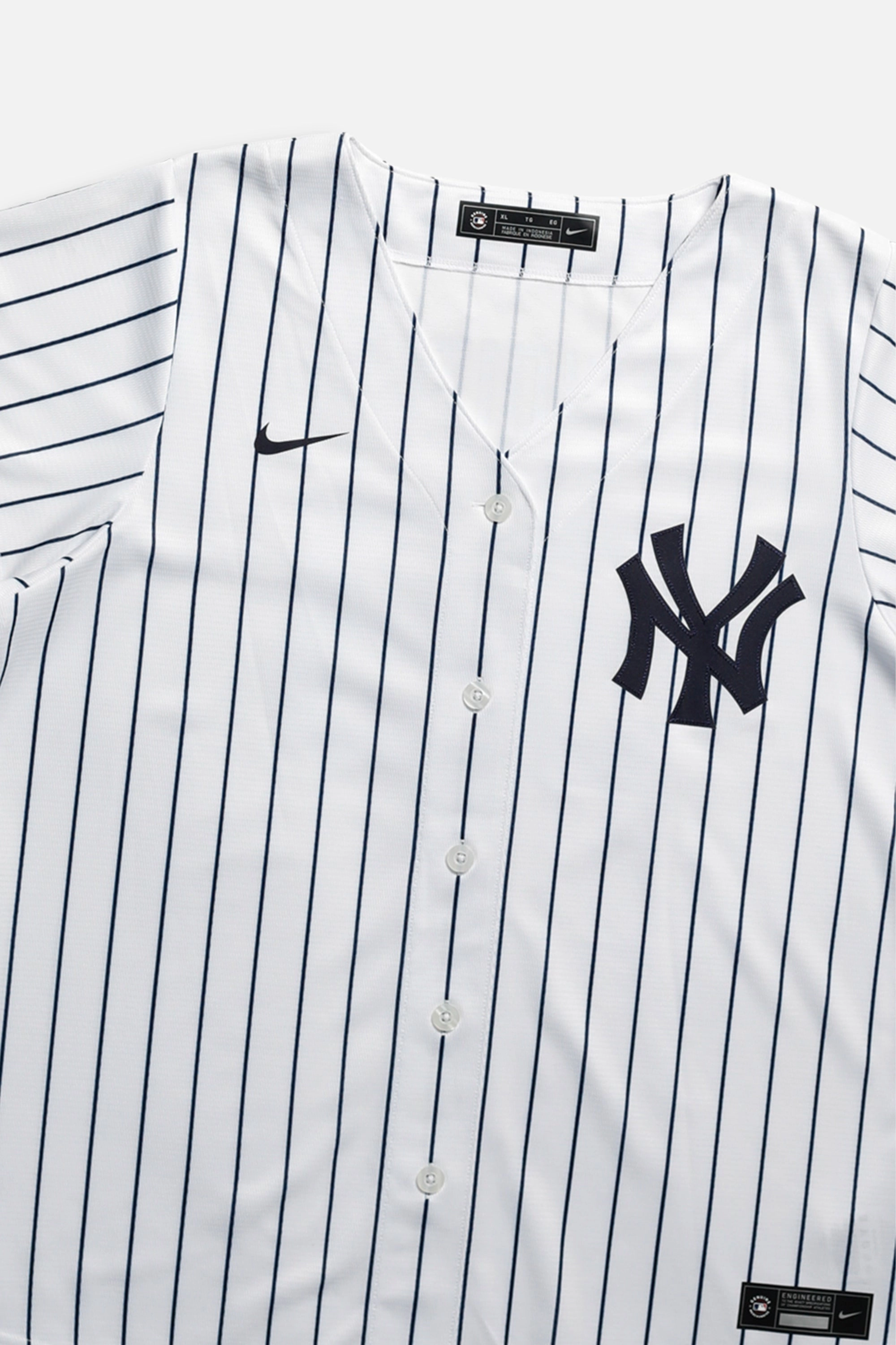 Rework Crop NY Yankees MLB Jersey - Women's XL