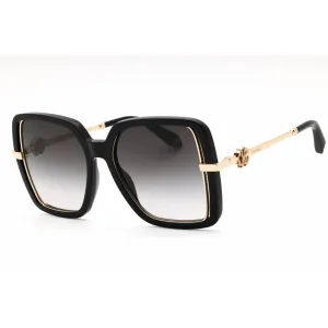 Roberto Cavalli Women's Sunglasses - Black Plastic Oversized Full Rim | SRC007 0700