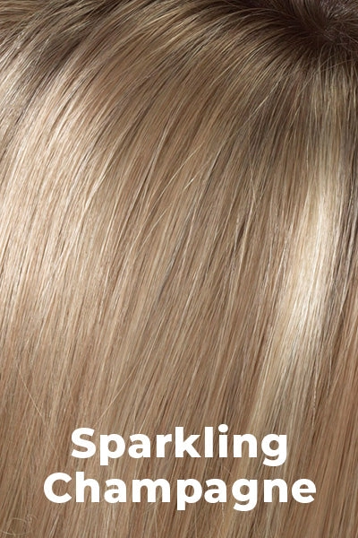 Sale - Envy Wigs - Aubrey - Human Hair Blend - Color: Sparkling Champagne