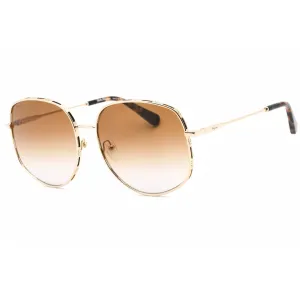 Salvatore Ferragamo Women's Sunglasses - Gold/Tokyo Tortoise Metal Frame | SF277S 741