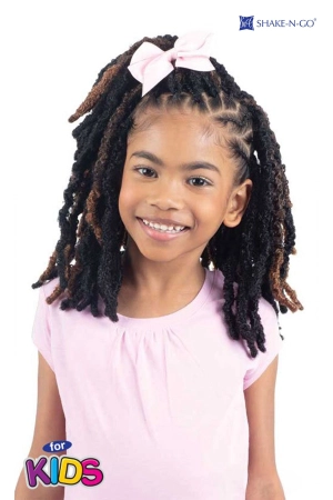 SHAKE N GO FREETRESS KIDS DISTRESSED LOC 3 X 8"