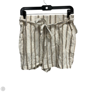 Shorts By 1.state In Striped Pattern, Size: 8