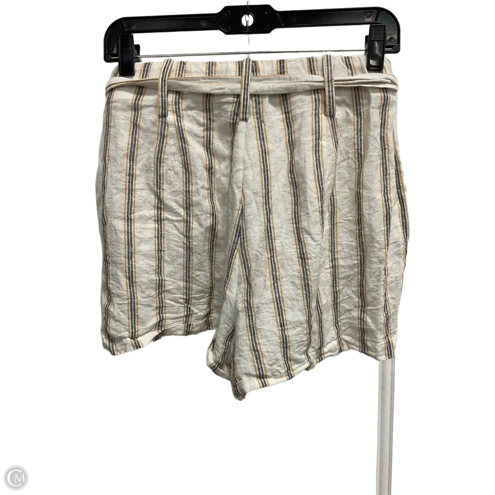 Shorts By 1.state In Striped Pattern, Size: 8
