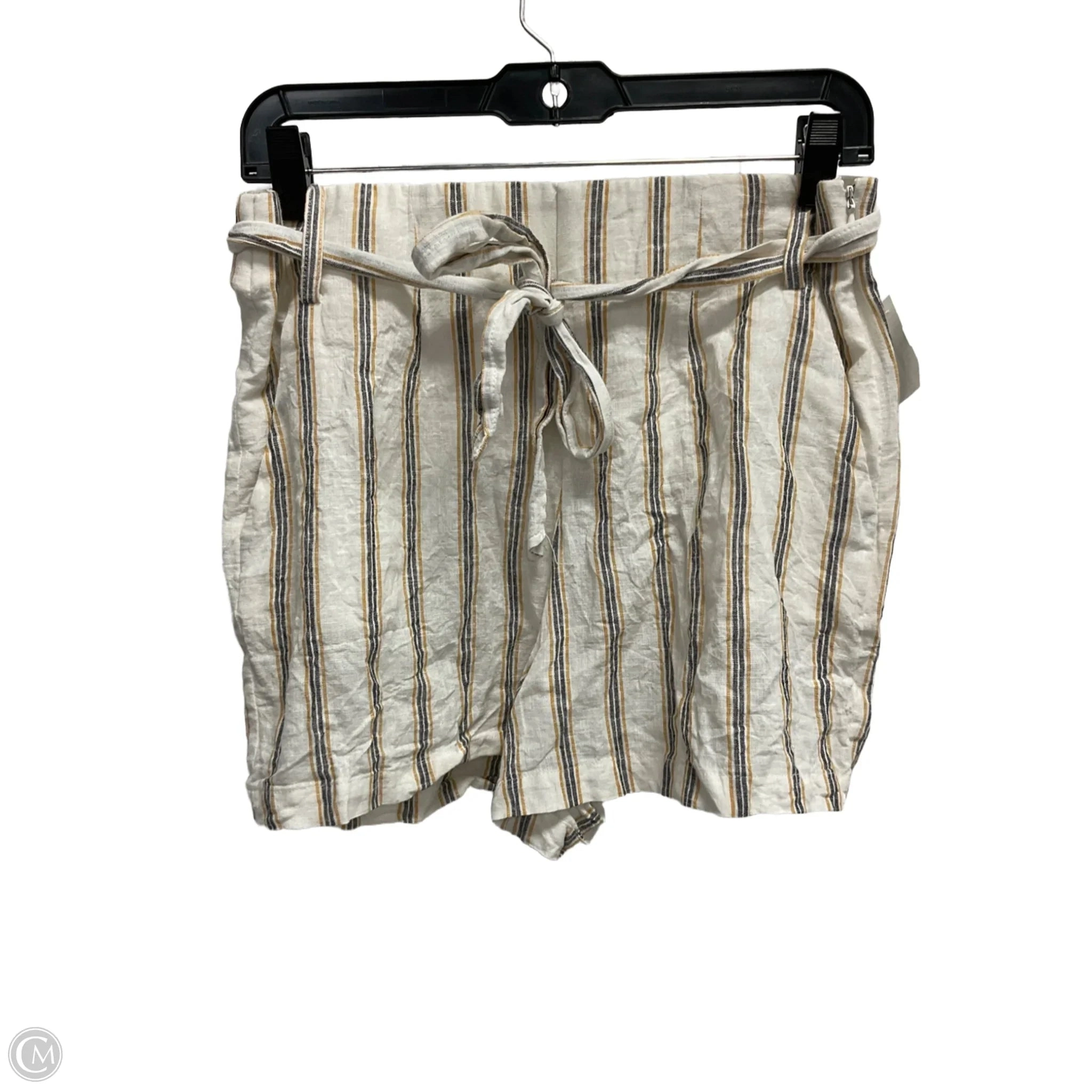 Shorts By 1.state In Striped Pattern, Size: 8