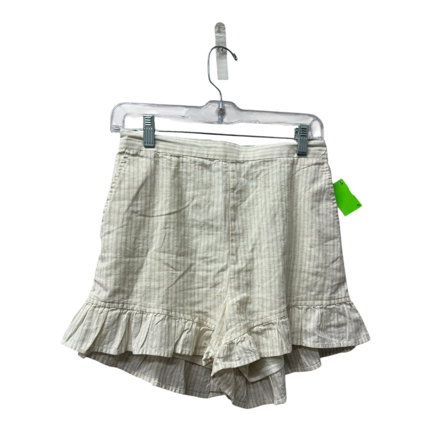 Shorts By Loft In Tan & White, Size:2