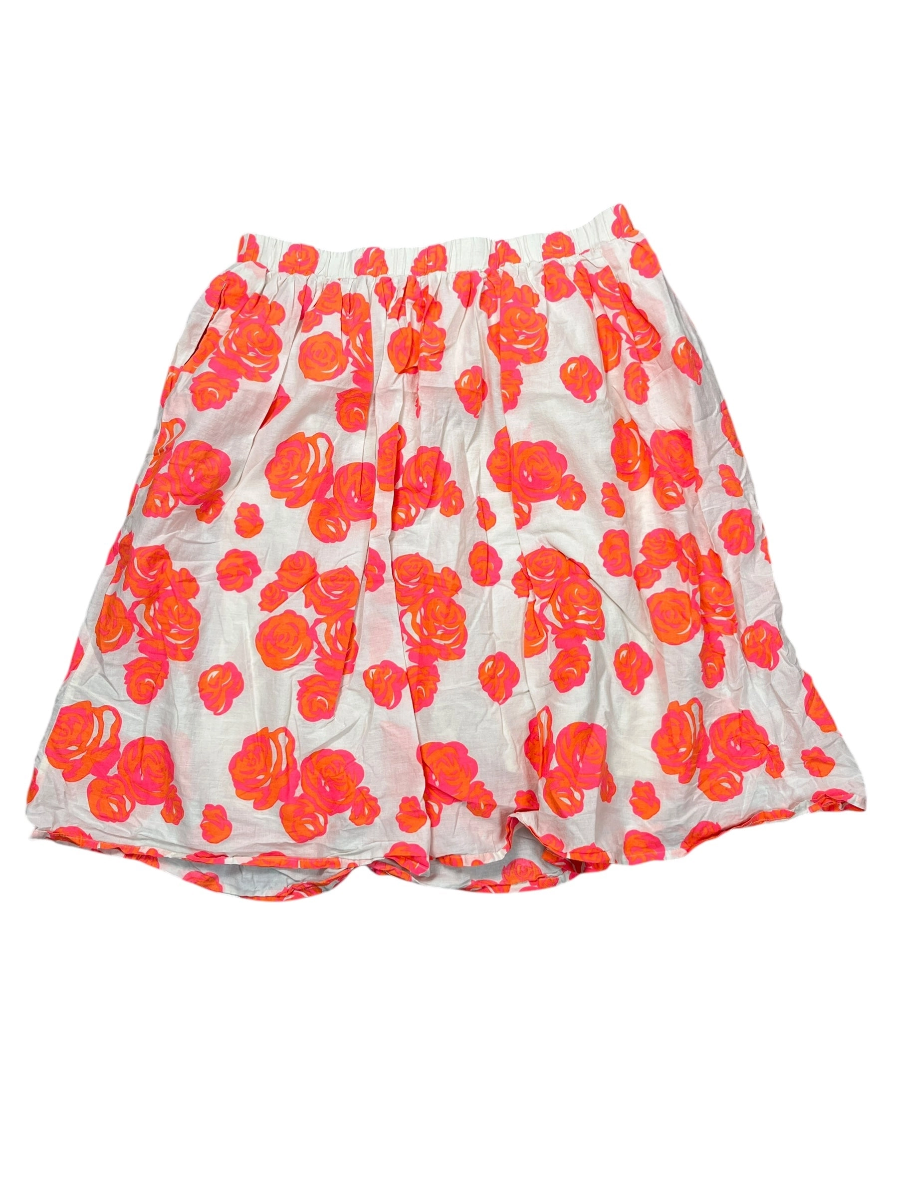 Skirt Midi By Lane Bryant In White, Size:Xl