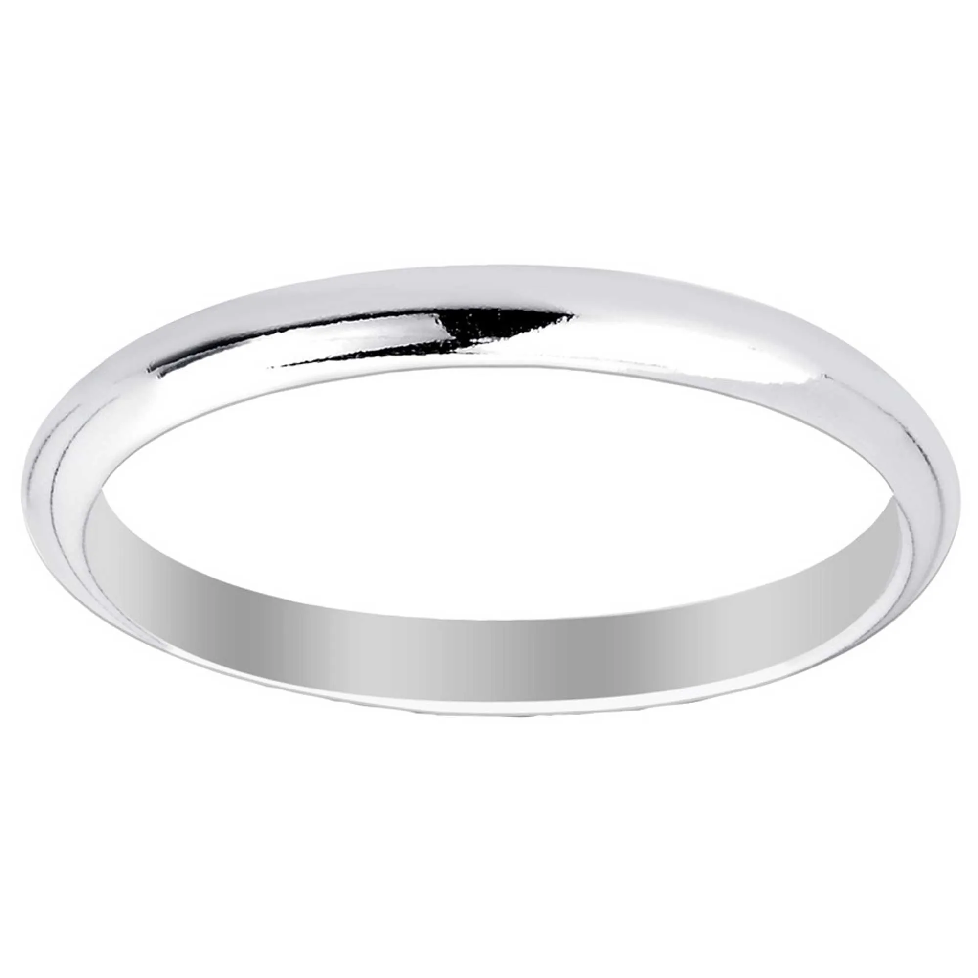 Sterling Silver 3mm Band Ring - R-03