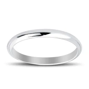 Sterling Silver 4mm Band Ring - R-04