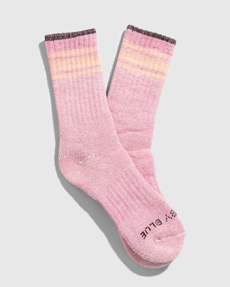 Striped SoftHemp™ Trail Sock