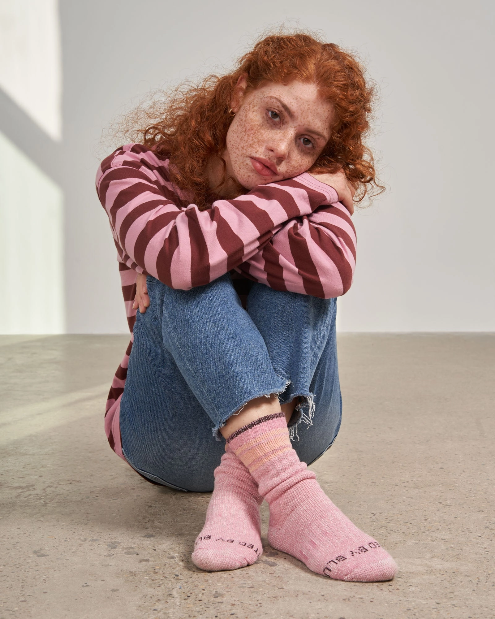 Striped SoftHemp™ Trail Sock