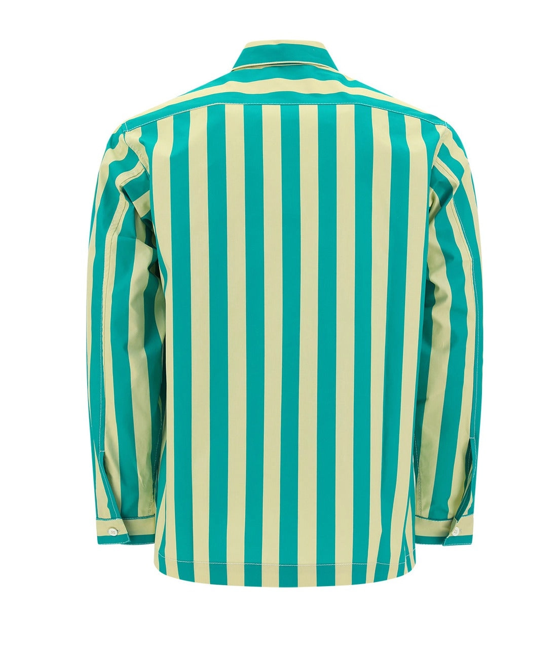 Sunnei Two-Tone Striped Long Sleeved Shirt