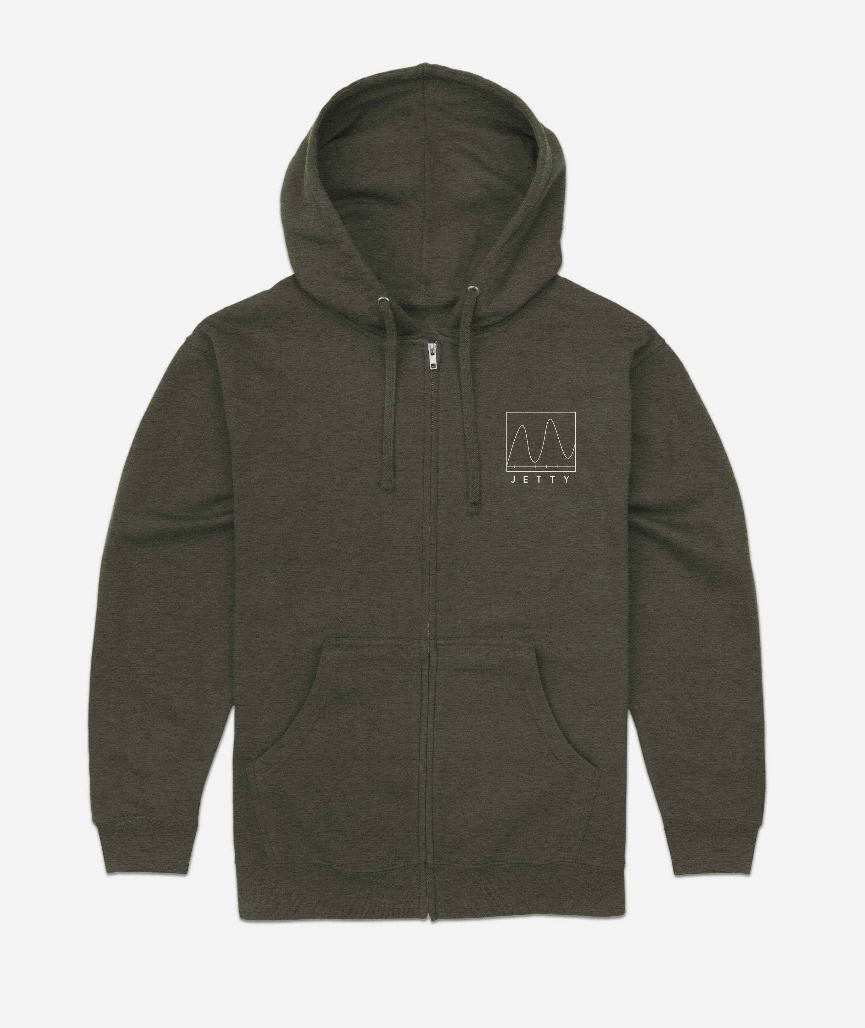 Surf Kit Zip - Military Green