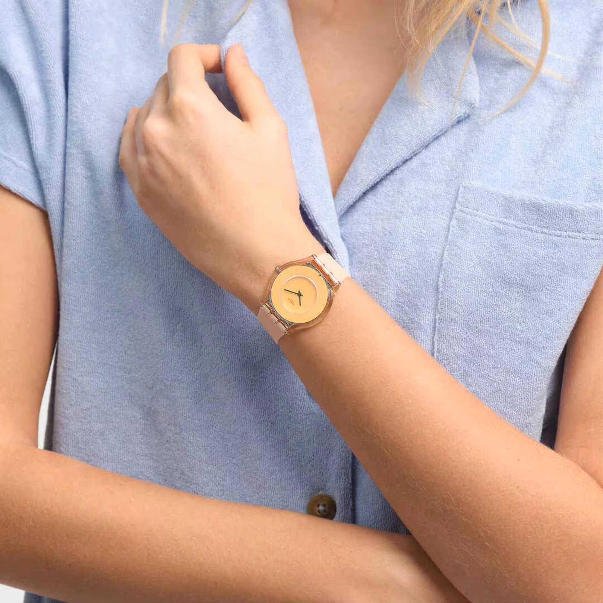 Swatch Women's Watch - The September Collection Pastelicious Peachy Strap | SS08P102